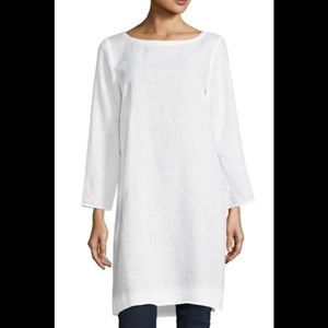 Eileen Fisher Organic Handkerchief Linen Tunic